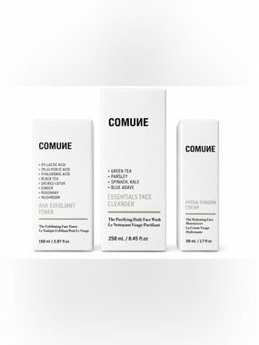 Comune Skincare Bundle +FREE skincare gift